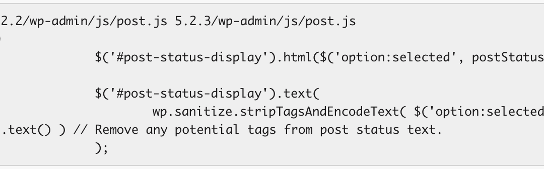 The WordPress 5.2.3 Security Release Unpacked
