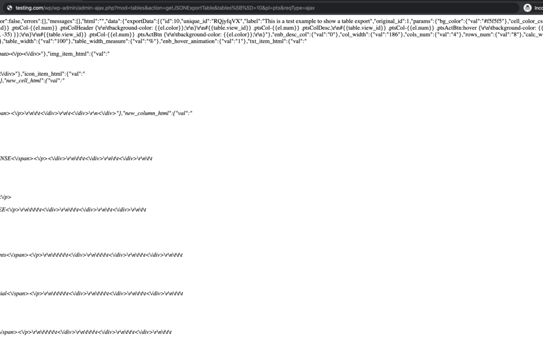 Multiple Vulnerabilities Patched in Pricing Table by Supsystic Plugin