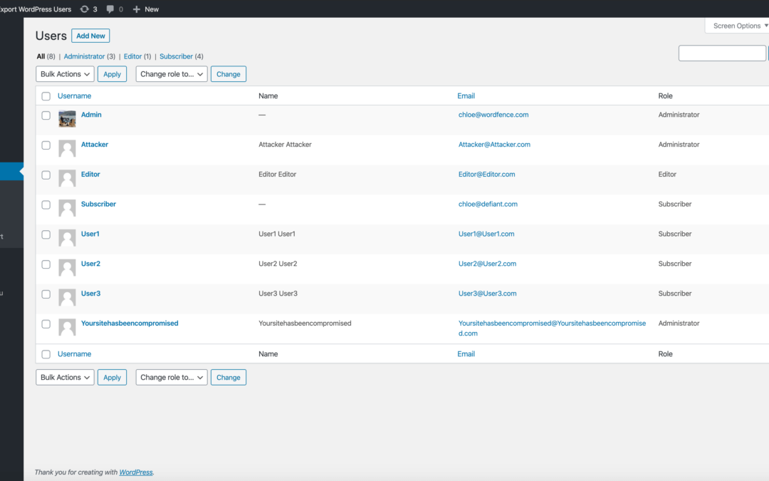 Vulnerability Patched in Import Export WordPress Users