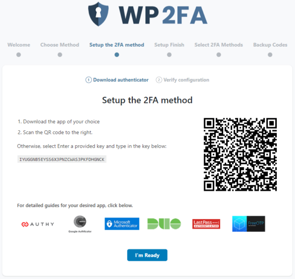WP 2FA 1.4: Support for Authy, FreeOTP, and other 2FA apps